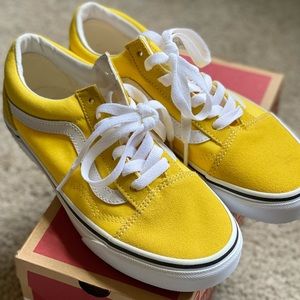 Yellow Old Skool Vans